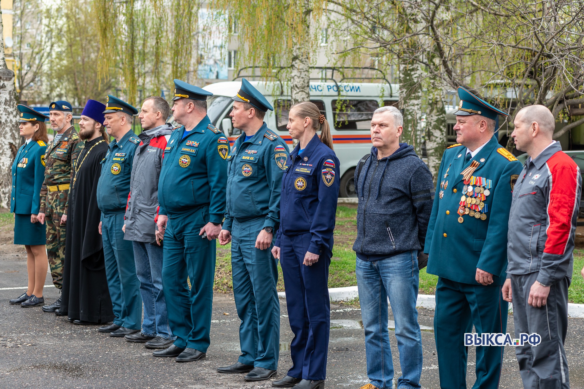 Пожарным вручили награды в честь профессионального праздника ?